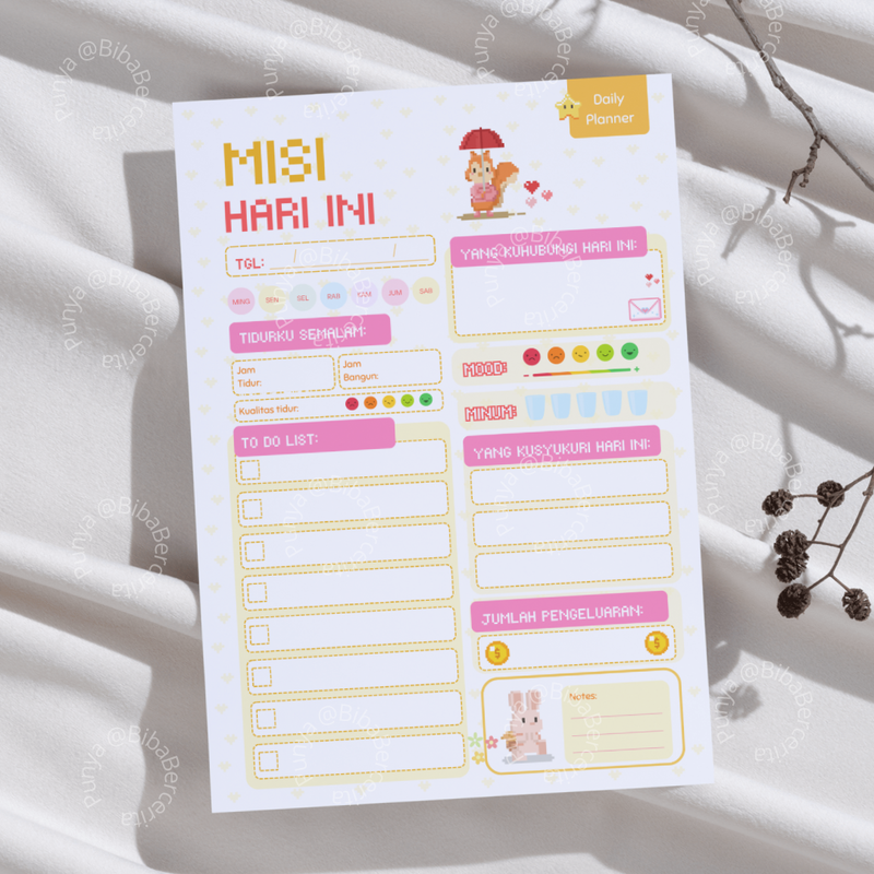 Highlight image for 1 Planner untuk Selamanya: Pixel Game Theme