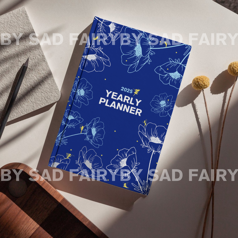 Highlight image for 1 Planner untuk Setahun: Blue Fairy Theme (23 pages)