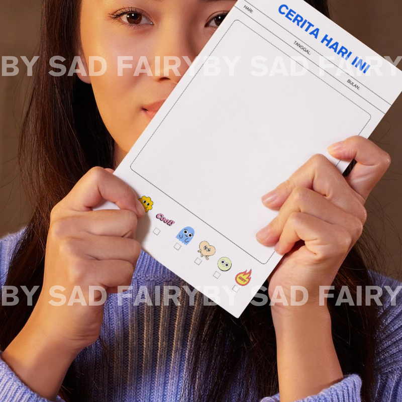 Highlight image for 1 Planner untuk Setahun: Blue Fairy Theme (23 pages)