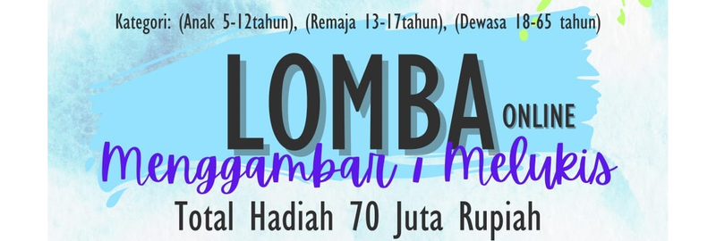Highlight image 1 for TIKET LOMBA MENGGAMBAR/MELUKIS ONLINE AGUSTUS 2025