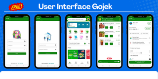 image for Free Source Code - User Interface Gojek (Android Studio) button