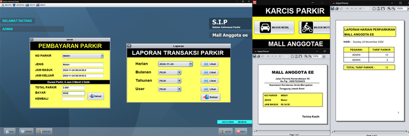 Highlight image for Source Code - Aplikasi Parkir Berbasis Desktop