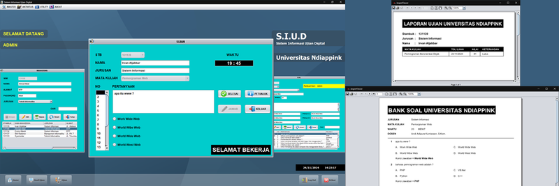 Highlight image for Source Code - Sistem Informasi Ujian Digital Berbasis Desktop