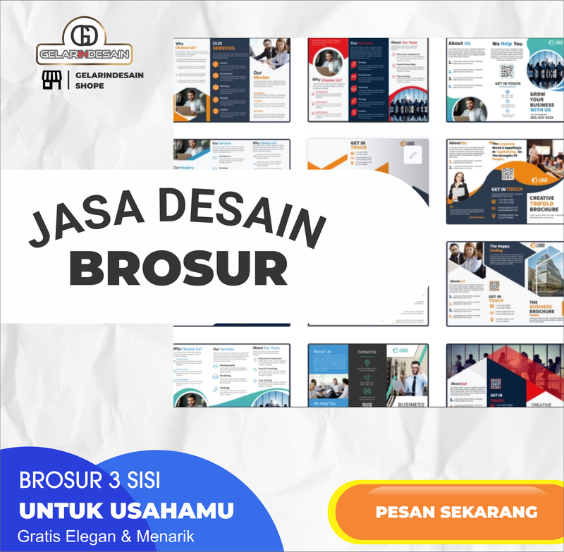 Highlight image for Jasa Desain Brosur GelarInDesain