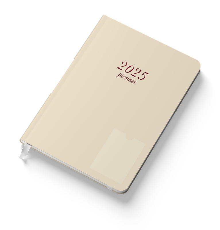 Highlight image 4 for 2025 Digital Planner - Xaviera Putri x Nugget Book Club - Dated Monthly Weekly Vision Gratitude Journal