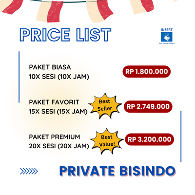 image for Online BISINDO PRIVATE Course button