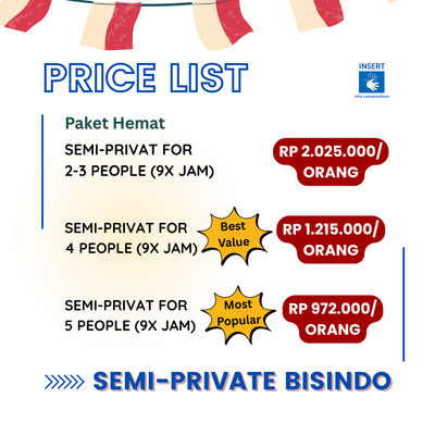 image for Online BISINDO SEMI-PRIVATE Course  button