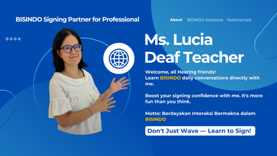 image for BISINDO Signing Partner for Professionals button