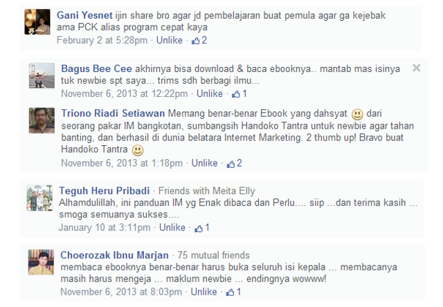 Image 1 for Apa kata mereka yang sudah membaca...
