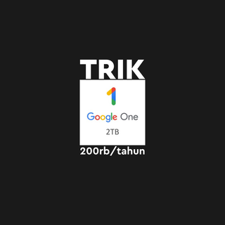 image for Trik Google One 2 TB Cuma 200 Ribuan! button