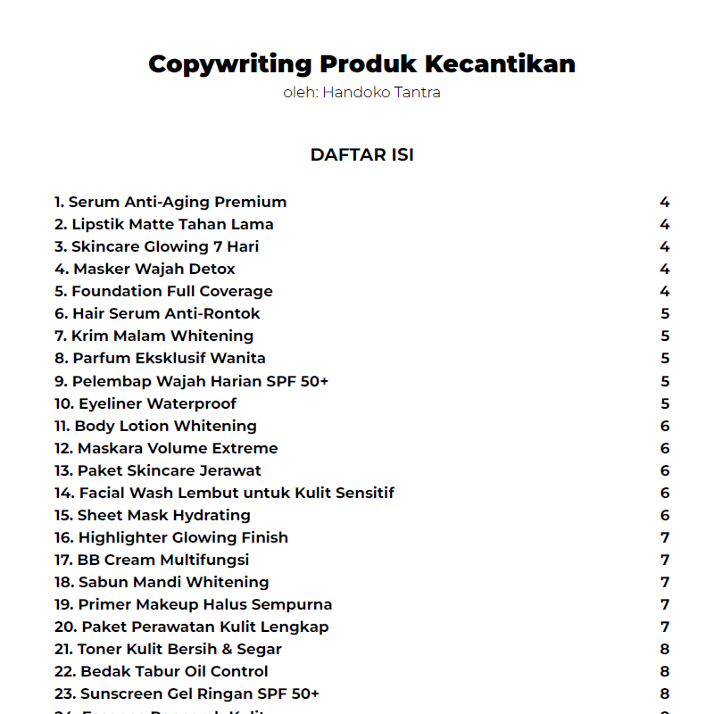Highlight image for 2000++ Copywriting Jualan Siap Pakai
