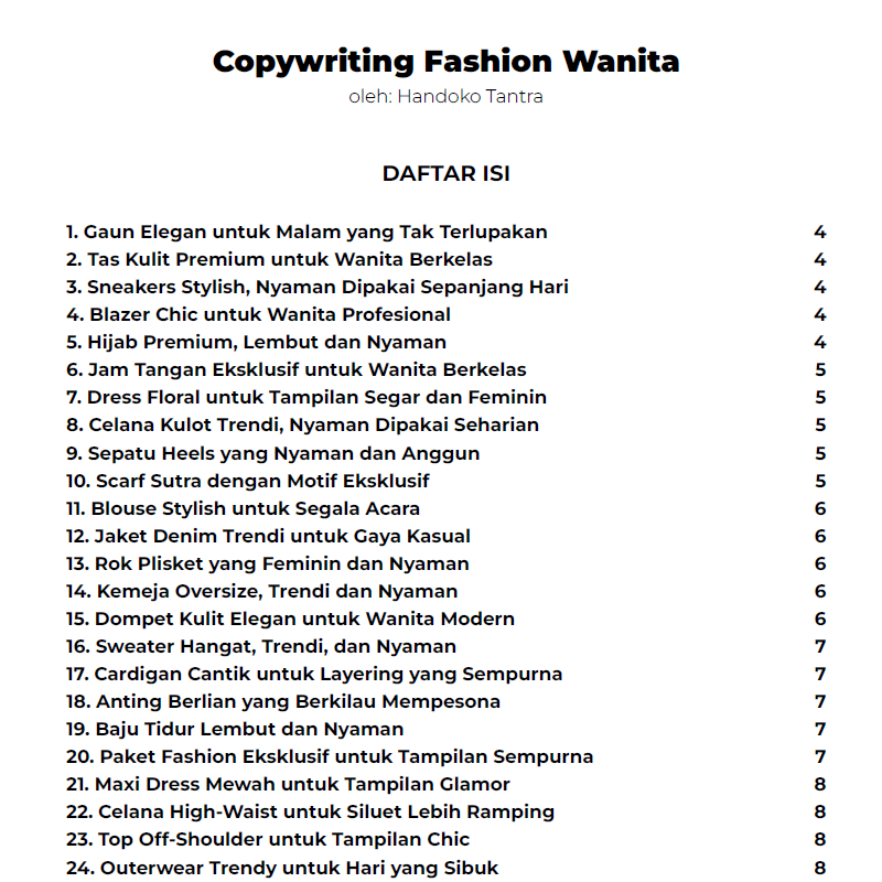 Highlight image for 2000++ Copywriting Jualan Siap Pakai
