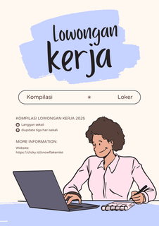 image for KOMPILASI LOWONGAN KERJA 2025 button
