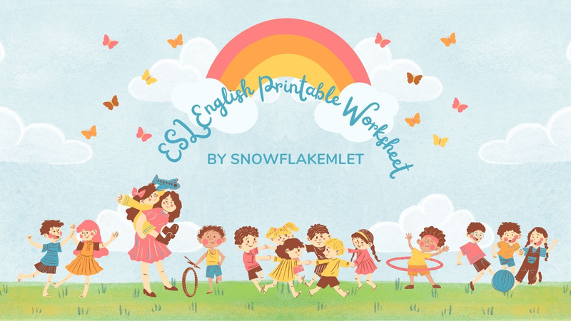 Highlight image for Printable Worksheet Bahasa Inggris Anak 
