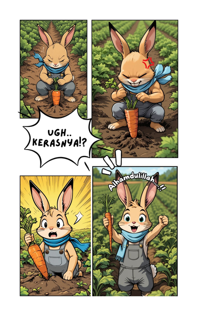 Image 1 for Contoh Komik AI