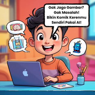 image for Buat Komik Pertamamu Dengan 5 Langkah Mudah Hanya Dengan AI [EBOOK GRATIS] button