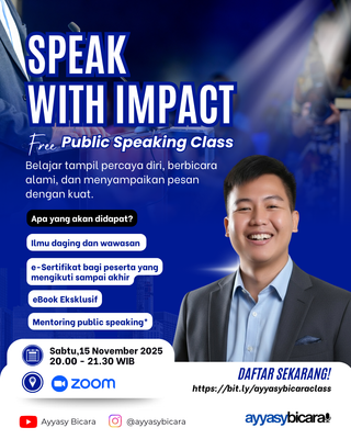image for [FREE] WEBINAR : SPEAK WITH IMPACT button