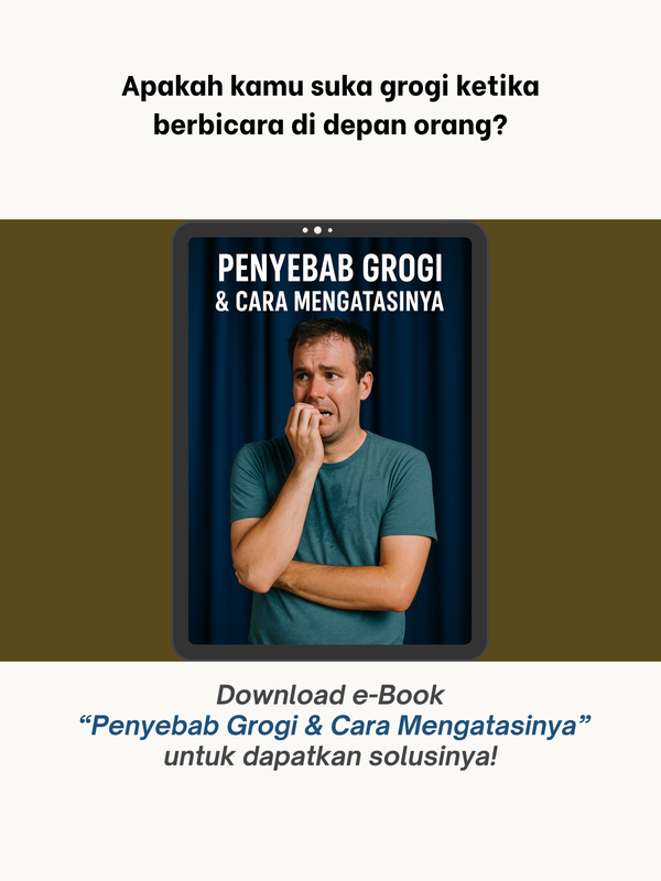 Highlight image for 📕 FREE eBook Eksklusif: Penyebab Grogi & Cara Mengatasinya