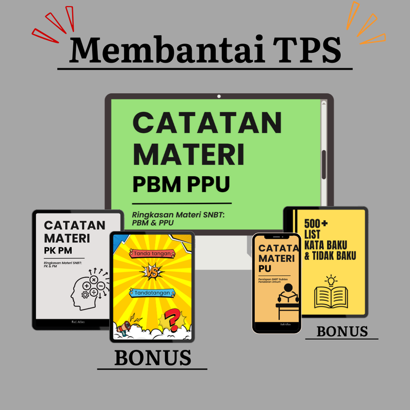 Highlight image for Bundle Membantai TPS‼️