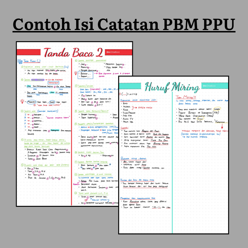 Highlight image for Catatan PBM PPU 📜