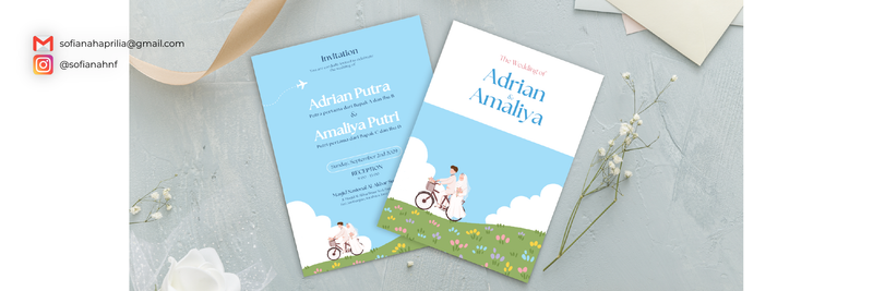 Highlight image for CANVA Simple Wedding Invitation (2)