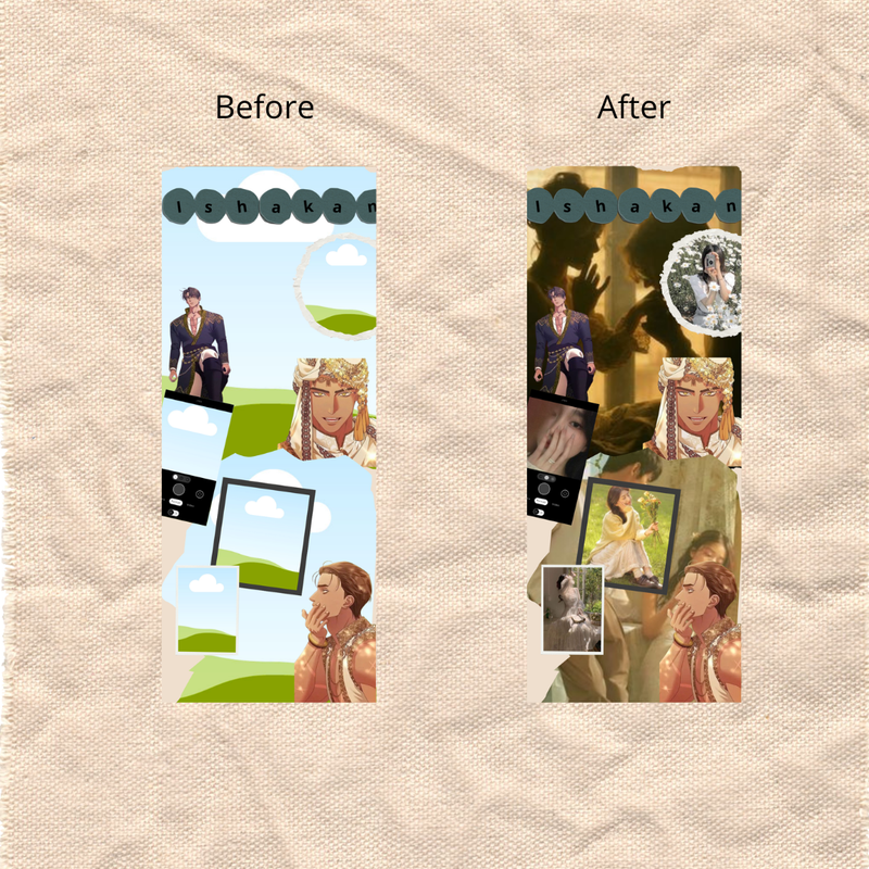 Highlight image 2 for Template foto studio/scrapbook |Ishakan <3| in Canva