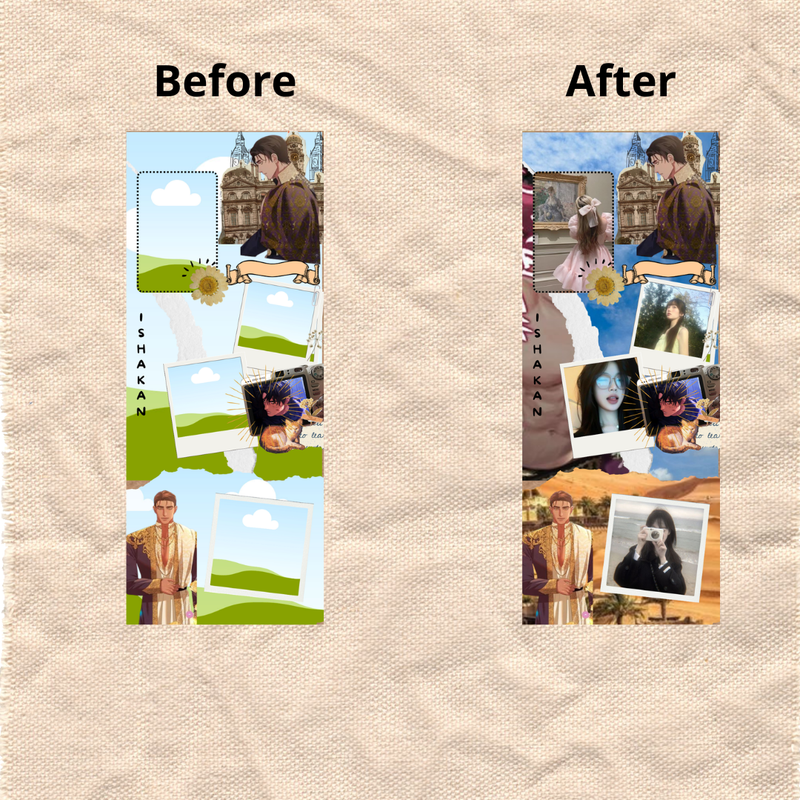 Highlight image 3 for Template foto studio/scrapbook |Ishakan <3| in Canva