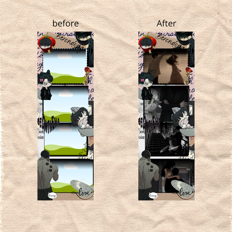 Highlight image for Template foto studio/scrapbook |Beom Taeha <3| in Canva