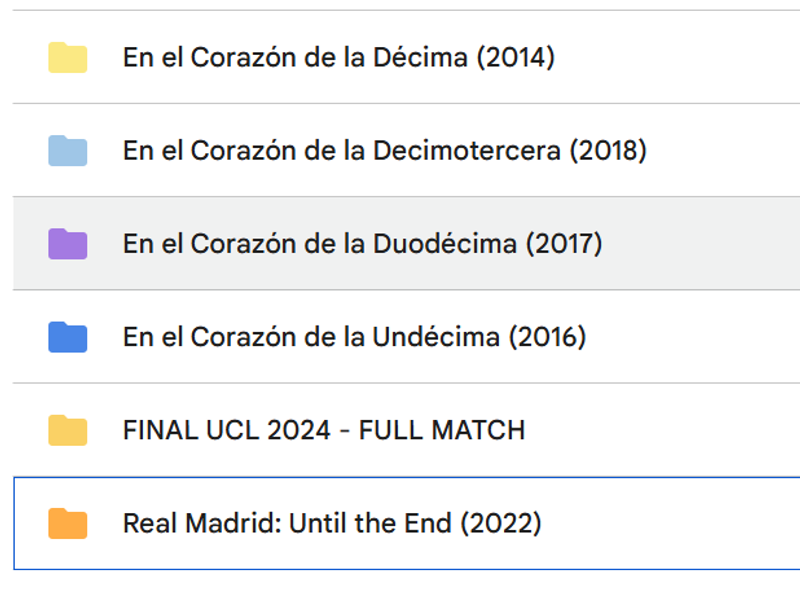 Highlight image for Real Madrid Documentary