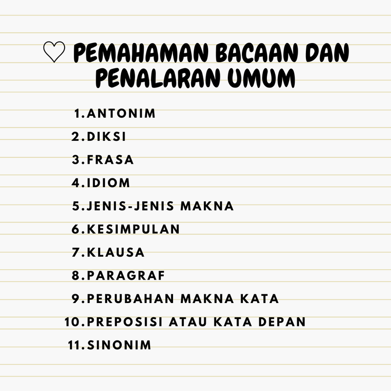 Highlight image 2 for CATATAN PROUTBK 2025 PEMAHAMAN BACAAN & MENULIS, DILENGKAPI LATIHAN SOAL DAN TRIK CEPAT MENJAWAB SOAL PER BAB