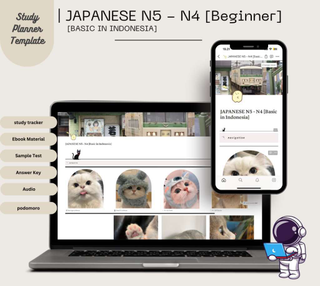 image for N4-N5 Planner Study Japan button