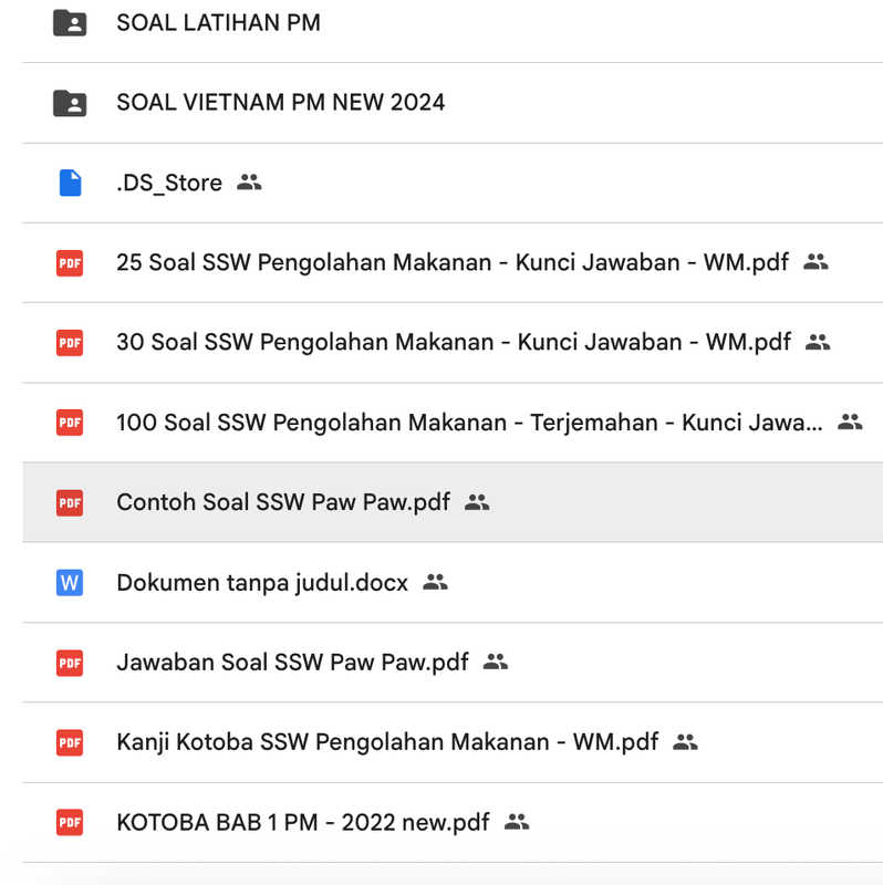Highlight image for Paket File Lengkap Kisi-Kisi & Materi SSW