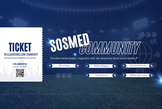image for belajarsosmed.com Community at Telegram button