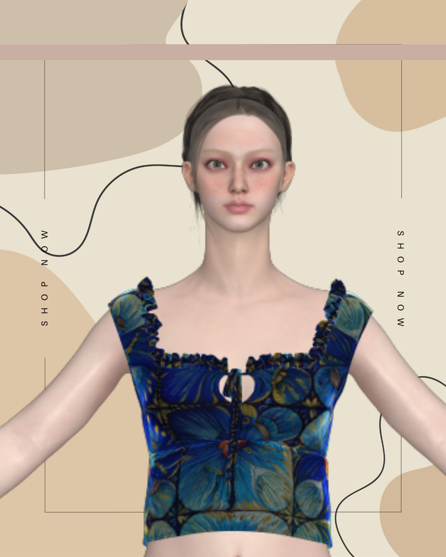 Highlight image for Top Dress Wanita Pola #2509