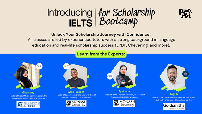 Highlight image for IELTS for Scholarship Bootcamp 