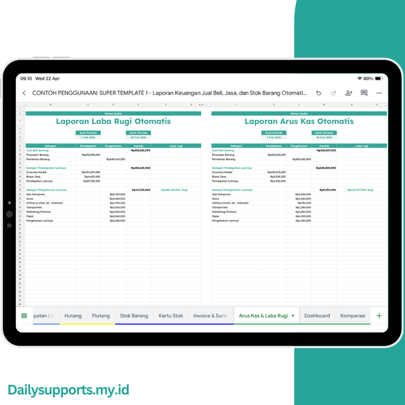 Image 3 for Preview Isi Template