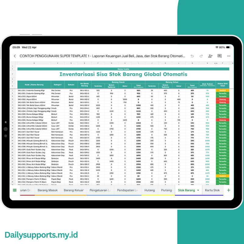 Image 2 for Preview Isi Template