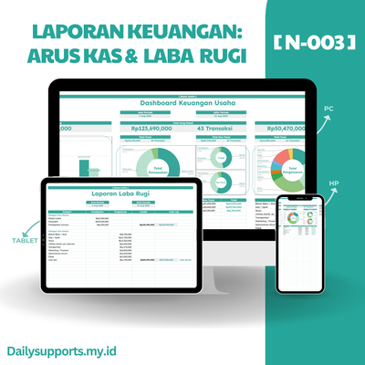 image for [N-003] Laporan Keuangan: Arus Kas &  Laba  Rugi button