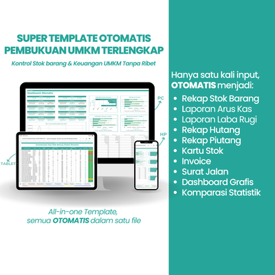 image for [ST-001] Template Pembukuan UMKM Lengkap: Keuangan, Stok Barang, Hutang Piutang, Invoice Otomatis - Google Sheets button