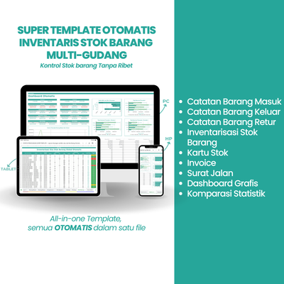 image for [ST-002] - Template Inventaris Keluar-Masuk dan Sisa Stok Barang Multi-Gudang TANPA HARGA Otomatis button