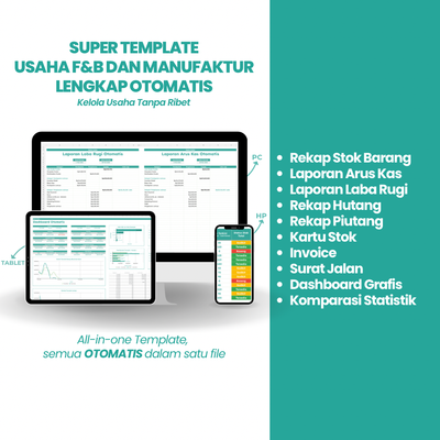 image for [ST-008] Template Otomatis Pembukuan Usaha F&B dan Manufaktur di Google Sheets button