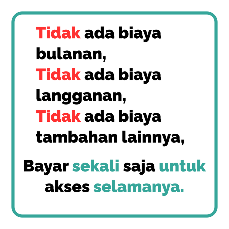 Highlight image for PAKET LENGKAP - DAPAT SEMUA GOOGLE SHEETS TEMPLATES by @Daily_Supports