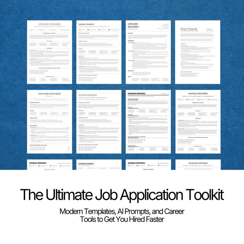 Highlight image for The Ultimate Job Application Toolkit [English]