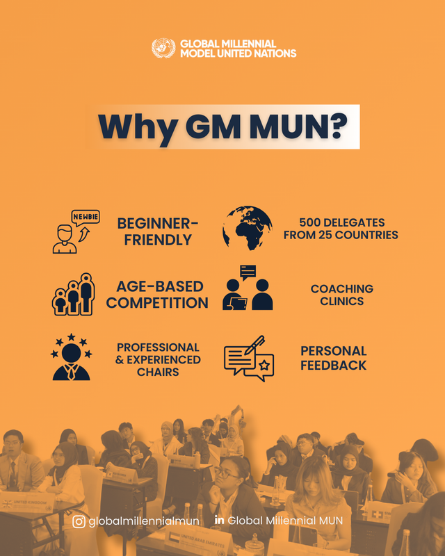 Highlight image for [DELEGATE] GM MUN Virtual Conference - Junior