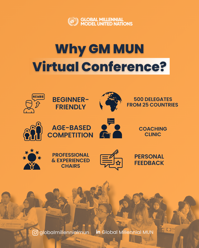 Highlight image for [SENIOR] GM MUN Virtual Conference (5-6 December 2026)
