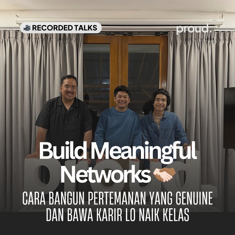 Highlight image 1 for Proud Live - Build Meaningful Networks (Recording Video + Handbook)