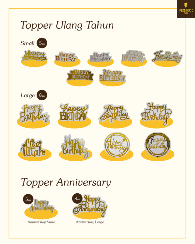 Image for Tambah Lilin dan Topper biar makin Spesial!