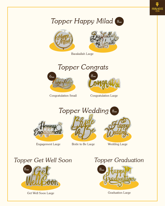 Image for Tambah Lilin dan Topper biar makin Spesial!