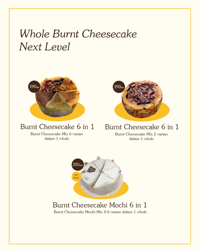 Image for Jadikan Burnt Cheesecakemu semakin Spesial