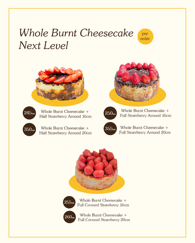 Image for Jadikan Burnt Cheesecakemu semakin Spesial